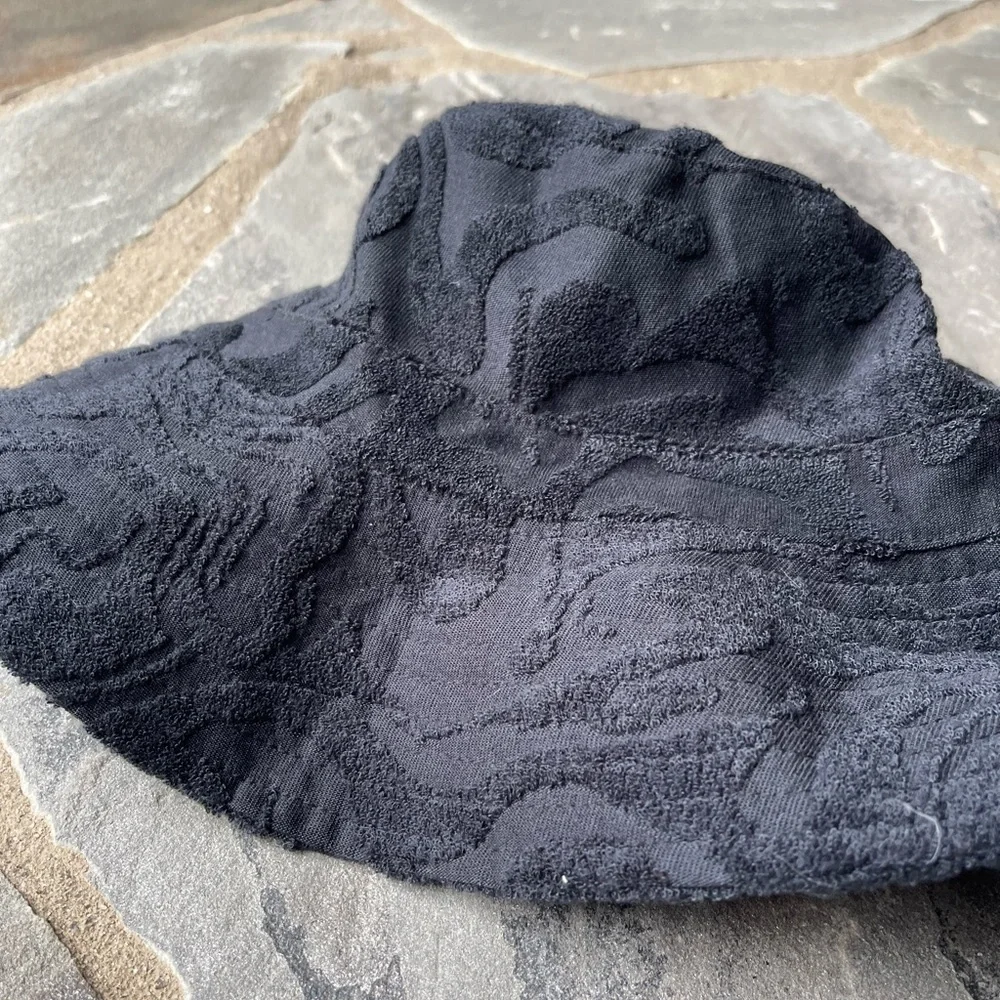 Anthropologie-Terry Cloth Bucket Hat